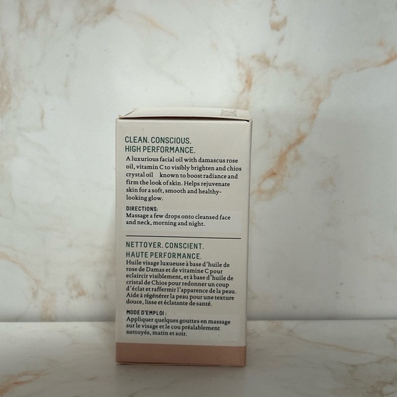 Biossance Squalane + Vitamin C Rose Oil. NIB - Picture 2 of 8